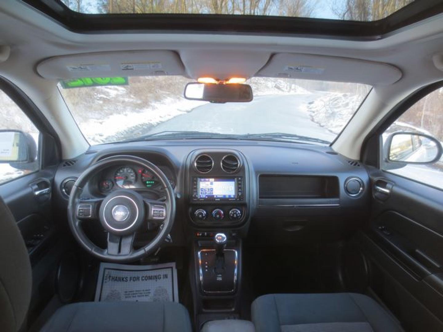 2012 Silver /Black Jeep Compass Latitude (1C4NJDEB5CD) with an 2.4L L4 DOHC 16V engine, Automatic transmission, located at 270 US Route 6, Mahopac, NY, 10541, (845) 621-0895, 41.349022, -73.755280 - Photo#7