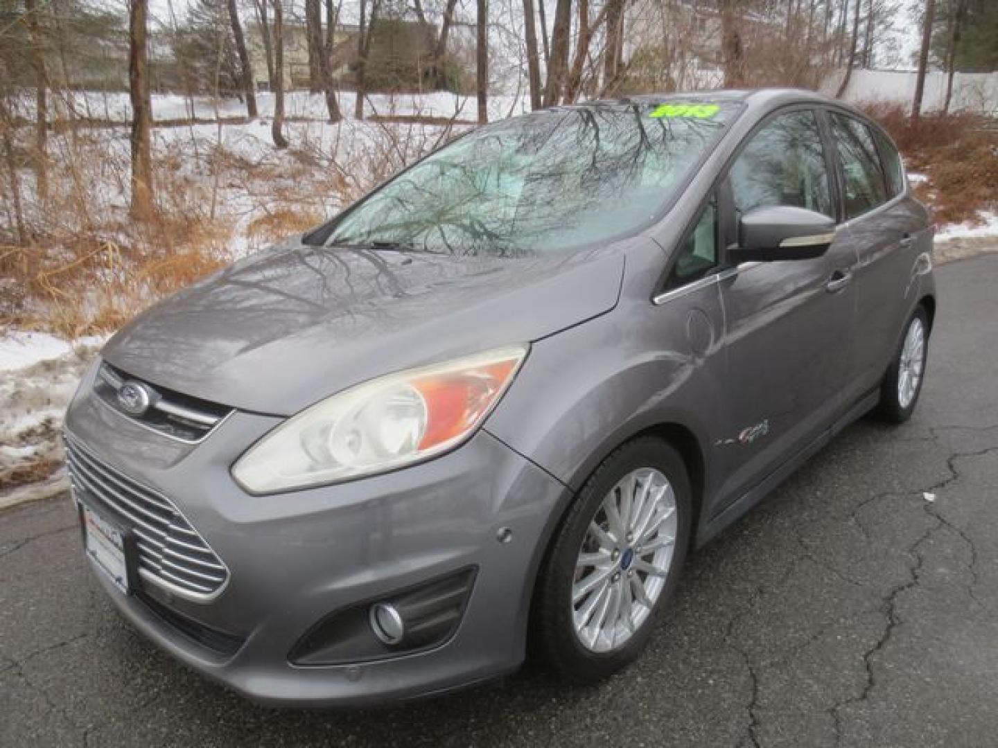2013 Silver /Black Ford C-Max Hybrid SEL (1FADP5CU7DL) with an 2.0L L4 DOHC 16V HYBRID engine, Automatic transmission, located at 270 US Route 6, Mahopac, NY, 10541, (845) 621-0895, 41.349022, -73.755280 - Photo#0