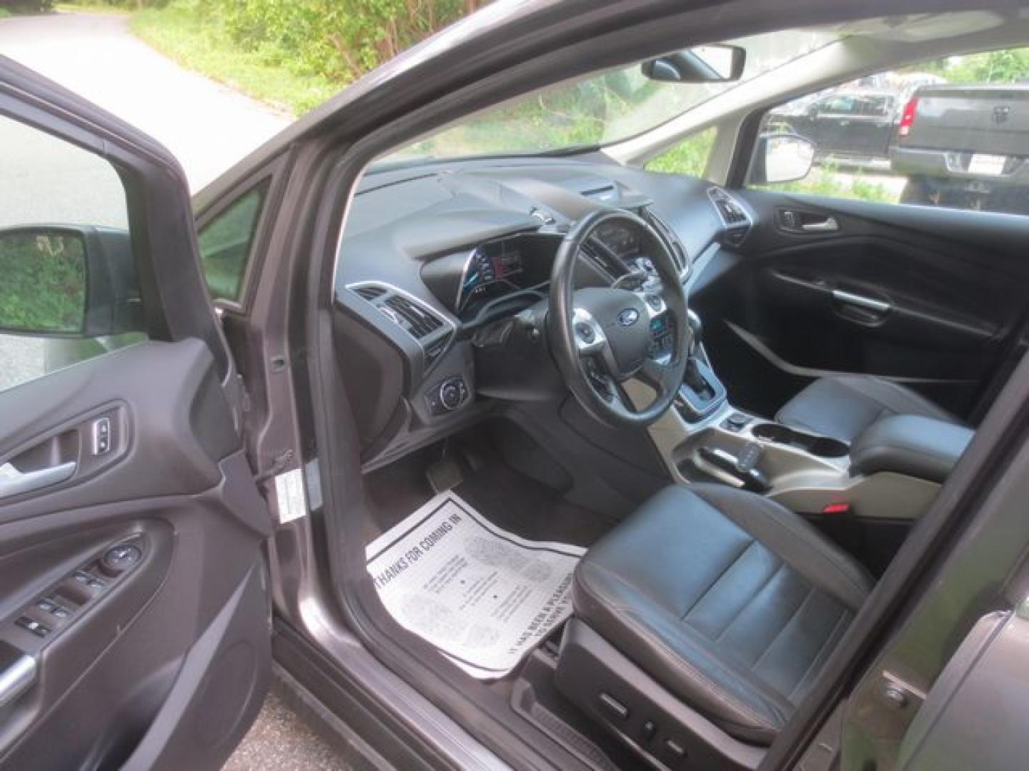 2013 Silver /Black Ford C-Max Hybrid SEL (1FADP5CU7DL) with an 2.0L L4 DOHC 16V HYBRID engine, Automatic transmission, located at 270 US Route 6, Mahopac, NY, 10541, (845) 621-0895, 41.349022, -73.755280 - Photo#6