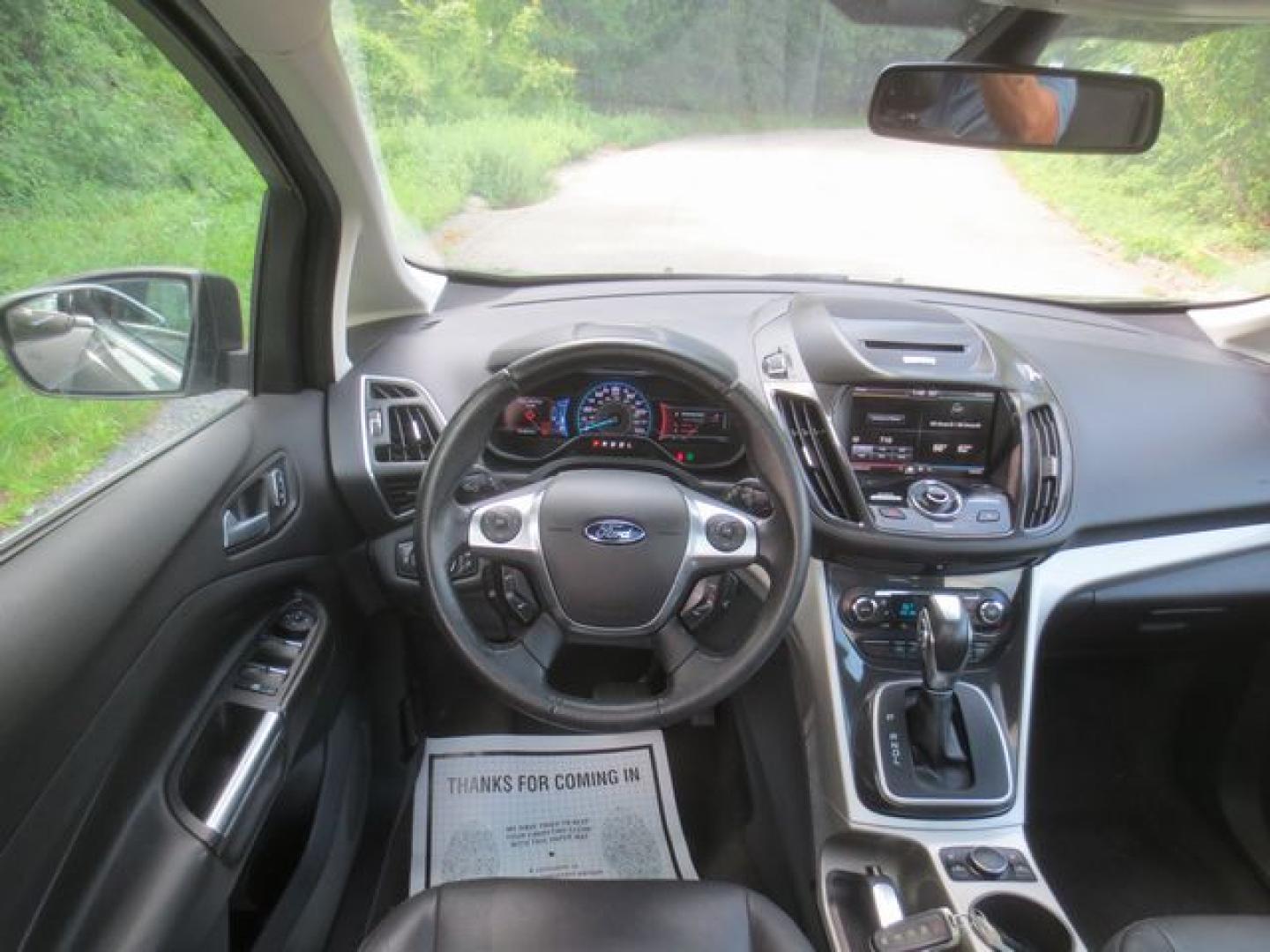 2013 Silver /Black Ford C-Max Hybrid SEL (1FADP5CU7DL) with an 2.0L L4 DOHC 16V HYBRID engine, Automatic transmission, located at 270 US Route 6, Mahopac, NY, 10541, (845) 621-0895, 41.349022, -73.755280 - Photo#8