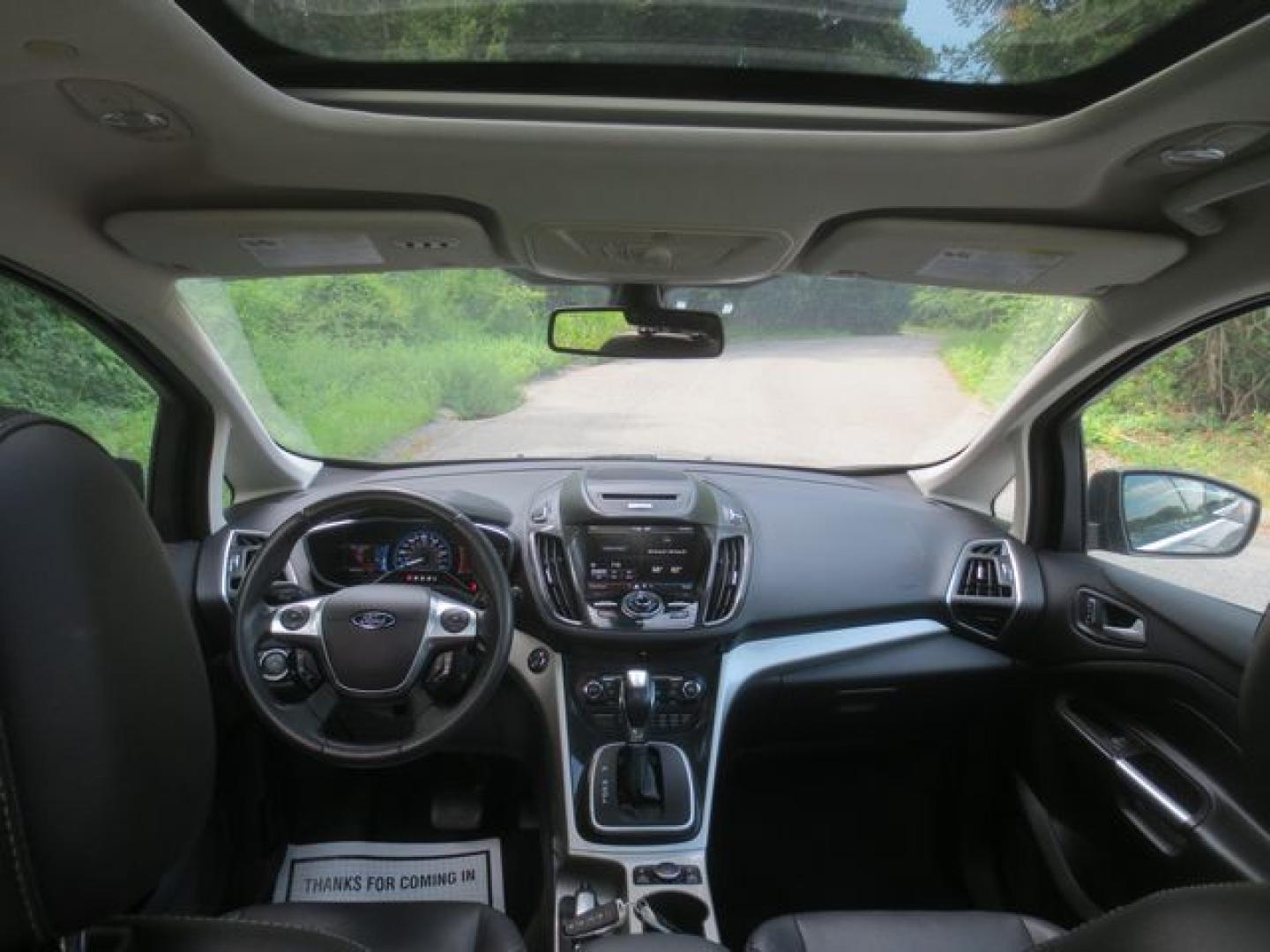 2013 Silver /Black Ford C-Max Hybrid SEL (1FADP5CU7DL) with an 2.0L L4 DOHC 16V HYBRID engine, Automatic transmission, located at 270 US Route 6, Mahopac, NY, 10541, (845) 621-0895, 41.349022, -73.755280 - Photo#7