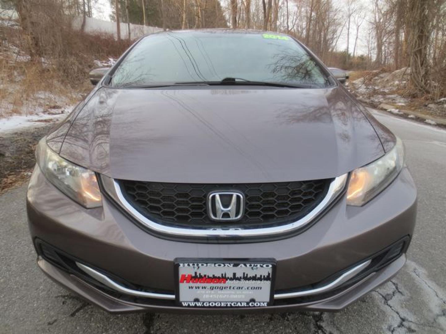 2014 Tan /Beige Honda Civic LX (19XFB2F51EE) with an 1.8L L4 SOHC 16V engine, Automatic transmission, located at 270 US Route 6, Mahopac, NY, 10541, (845) 621-0895, 41.349022, -73.755280 - Photo#2