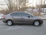 2014 Tan /Beige Honda Civic LX (19XFB2F51EE) with an 1.8L L4 SOHC 16V engine, Automatic transmission, located at 270 US Route 6, Mahopac, NY, 10541, (845) 621-0895, 41.349022, -73.755280 - Photo#10
