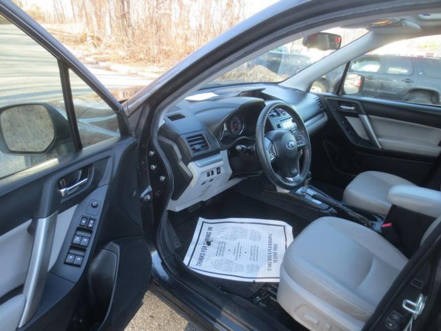 2014 Gray /Tan Subaru Forester 2.5i Limited (JF2SJAHC1EH) with an 2.5L H4 SOHC 16V engine, 6-Speed Automatic transmission, located at 270 US Route 6, Mahopac, NY, 10541, (845) 621-0895, 41.349022, -73.755280 - Photo#6