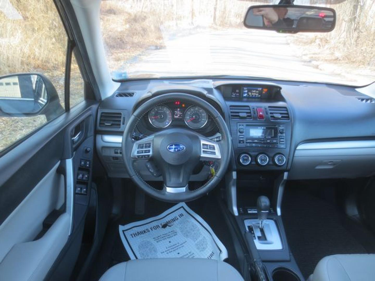 2014 Gray /Tan Subaru Forester 2.5i Limited (JF2SJAHC1EH) with an 2.5L H4 SOHC 16V engine, 6-Speed Automatic transmission, located at 270 US Route 6, Mahopac, NY, 10541, (845) 621-0895, 41.349022, -73.755280 - Photo#8
