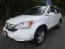 2011 White /Gray Honda CR-V EX-L (5J6RE4H75BL) with an 2.4L L4 DOHC 16V engine, 5-Speed Automatic transmission, located at 270 US Route 6, Mahopac, NY, 10541, (845) 621-0895, 41.349022, -73.755280 - Photo#0