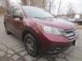 2014 Red /Gray Honda CR-V LX (5J6RM4H36EL) with an 2.4L L4 DOHC 16V engine, Automatic transmission, located at 270 US Route 6, Mahopac, NY, 10541, (845) 621-0895, 41.349022, -73.755280 - Photo#1