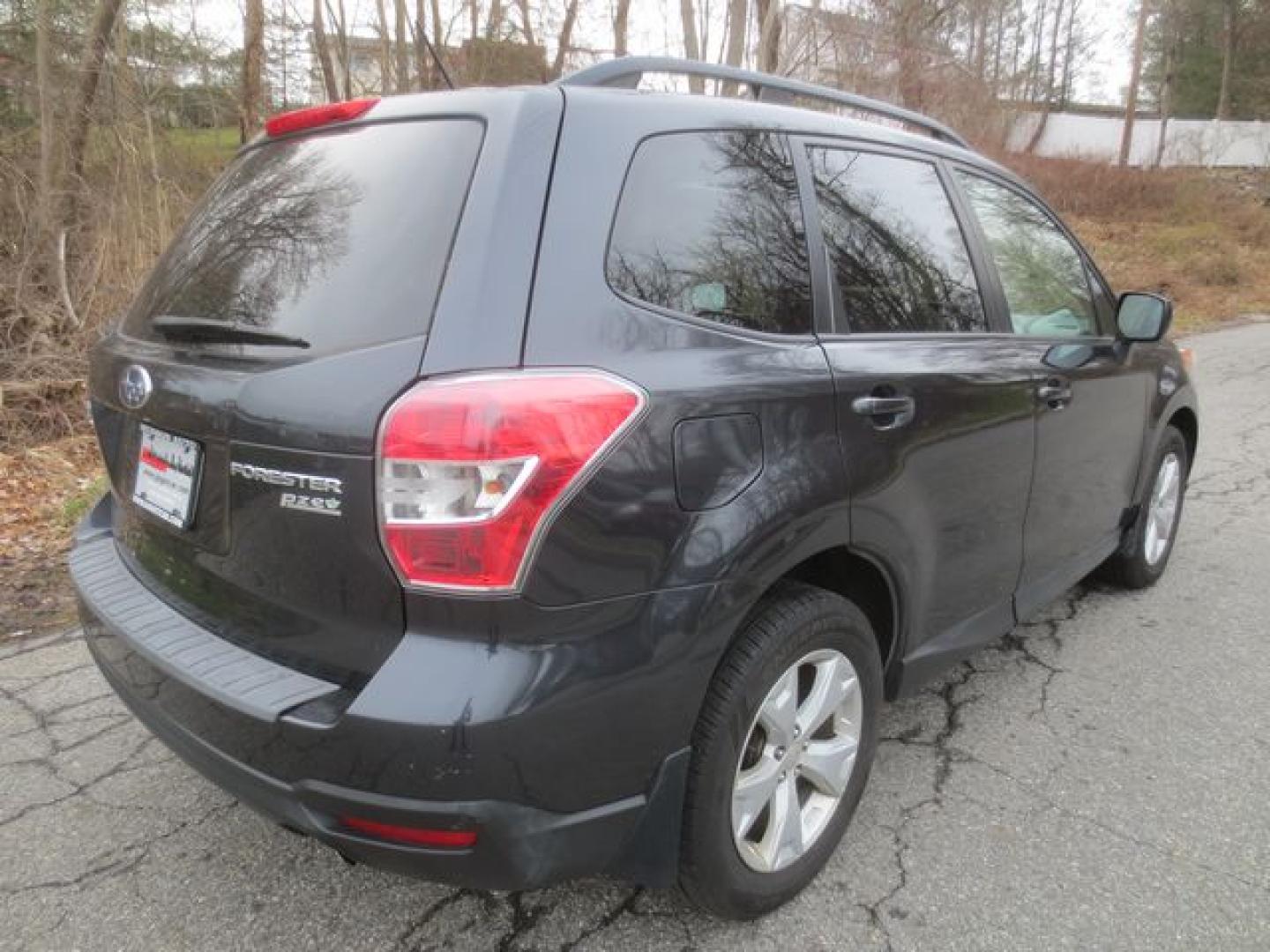 2015 Gray /Gray Subaru Forester 2.5i Premium (JF2SJADC0FH) with an 2.5L H4 SOHC 16V engine, 6-Speed Automatic transmission, located at 270 US Route 6, Mahopac, NY, 10541, (845) 621-0895, 41.349022, -73.755280 - Photo#3