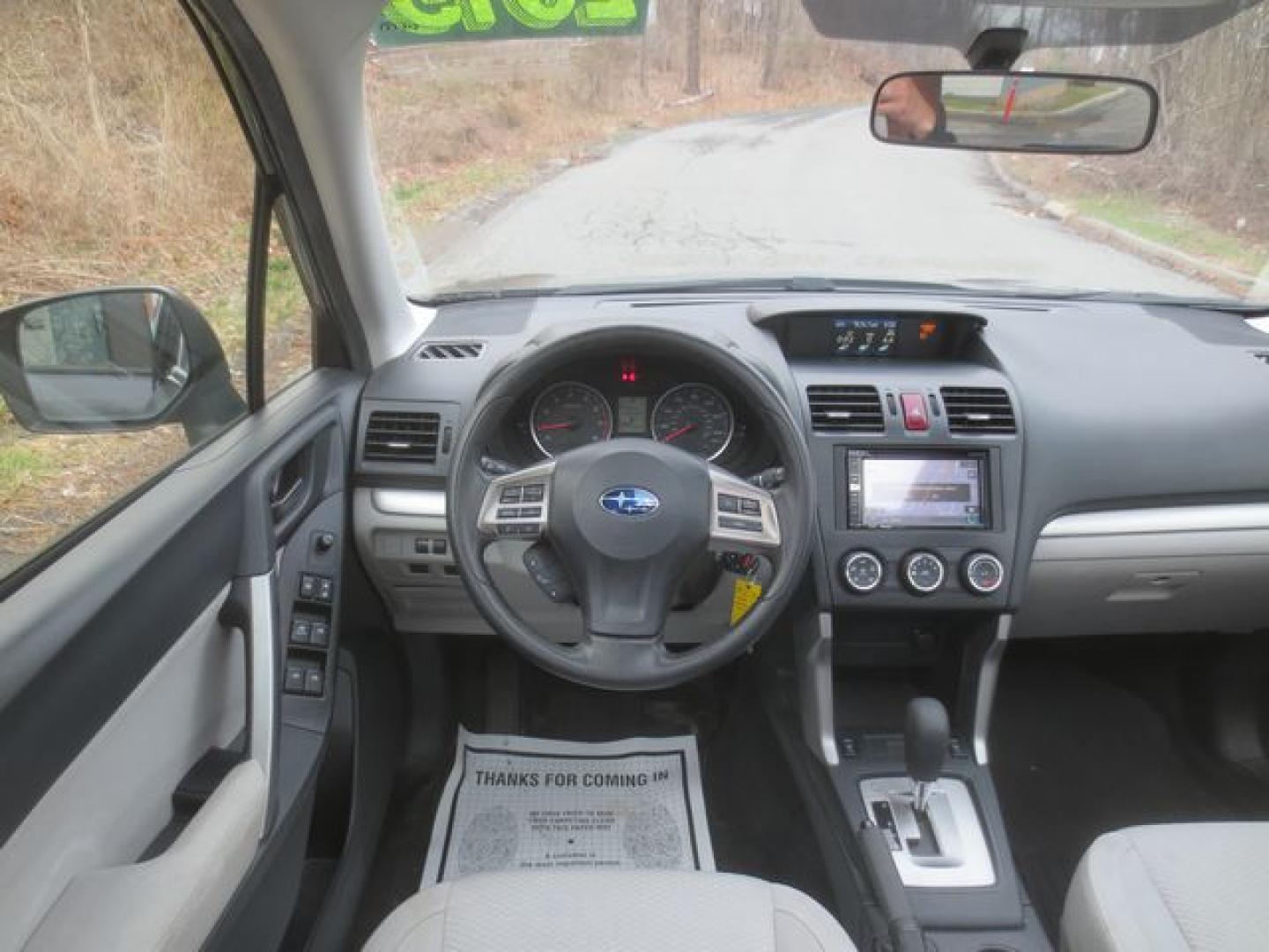 2015 Gray /Gray Subaru Forester 2.5i Premium (JF2SJADC0FH) with an 2.5L H4 SOHC 16V engine, 6-Speed Automatic transmission, located at 270 US Route 6, Mahopac, NY, 10541, (845) 621-0895, 41.349022, -73.755280 - Photo#8