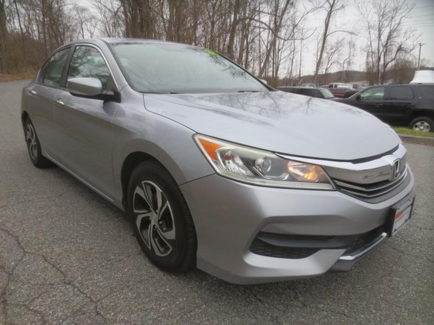 2017 Silver /Gray Honda Accord LX Sedan (1HGCR2F32HA) with an 2.4L L4 DOHC 16V engine, Automatic transmission, located at 270 US Route 6, Mahopac, NY, 10541, (845) 621-0895, 41.349022, -73.755280 - Photo#1