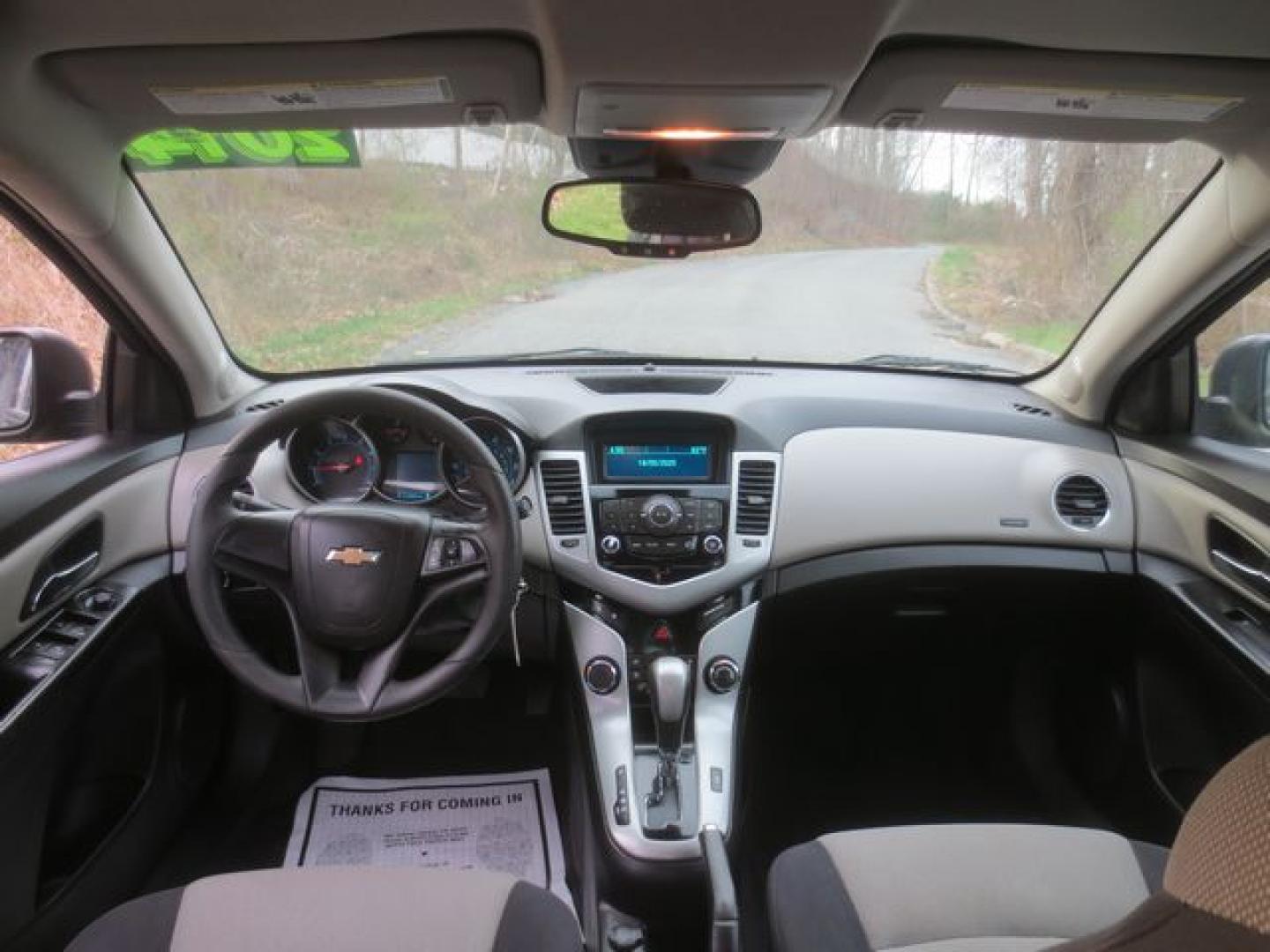 2014 Green /Gray Chevrolet Cruze LS (1G1PA5SG2E7) with an 1.8L L4 DOHC 16V engine, Automatic transmission, located at 270 US Route 6, Mahopac, NY, 10541, (845) 621-0895, 41.349022, -73.755280 - Photo#7