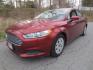 2014 Red /Gray Ford Fusion S (3FA6P0G75ER) with an 2.5L L4 DOHC 16V engine, Automatic transmission, located at 270 US Route 6, Mahopac, NY, 10541, (845) 621-0895, 41.349022, -73.755280 - Photo#0