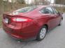 2014 Red /Gray Ford Fusion S (3FA6P0G75ER) with an 2.5L L4 DOHC 16V engine, Automatic transmission, located at 270 US Route 6, Mahopac, NY, 10541, (845) 621-0895, 41.349022, -73.755280 - Photo#3