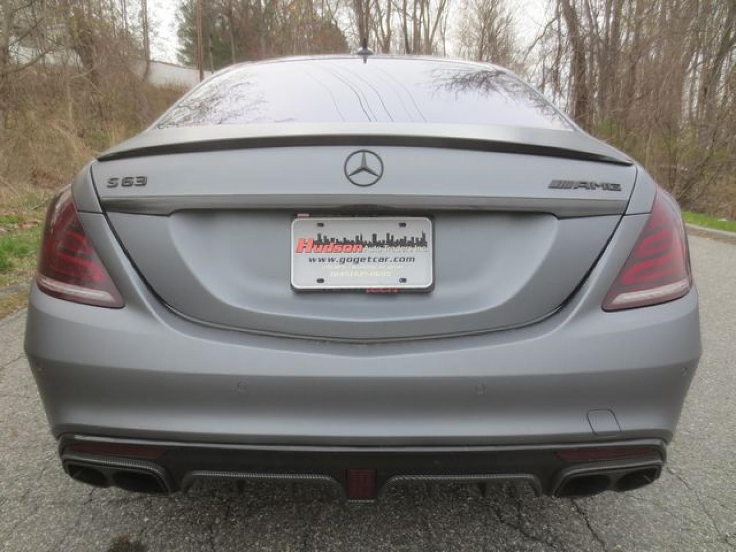 2014 Gray /Black Mercedes-Benz S-Class S63 AMG (WDDUG7JB6EA) with an 5.5L V8 DOHC 32V engine, 7-Speed Automatic transmission, located at 270 US Route 6, Mahopac, NY, 10541, (845) 621-0895, 41.349022, -73.755280 - Photo#5
