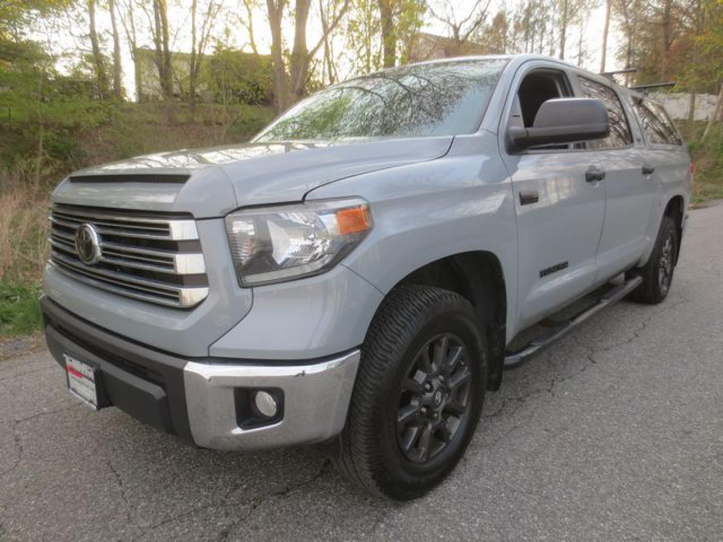2021 Gray /Black Toyota Tundra SR5 5.7L V8 CrewMax 4WD (5TFDY5F1XMX) with an 5.7L V8 DOHC 32V engine, 6A transmission, located at 270 US Route 6, Mahopac, NY, 10541, (845) 621-0895, 41.349022, -73.755280 - Photo#0