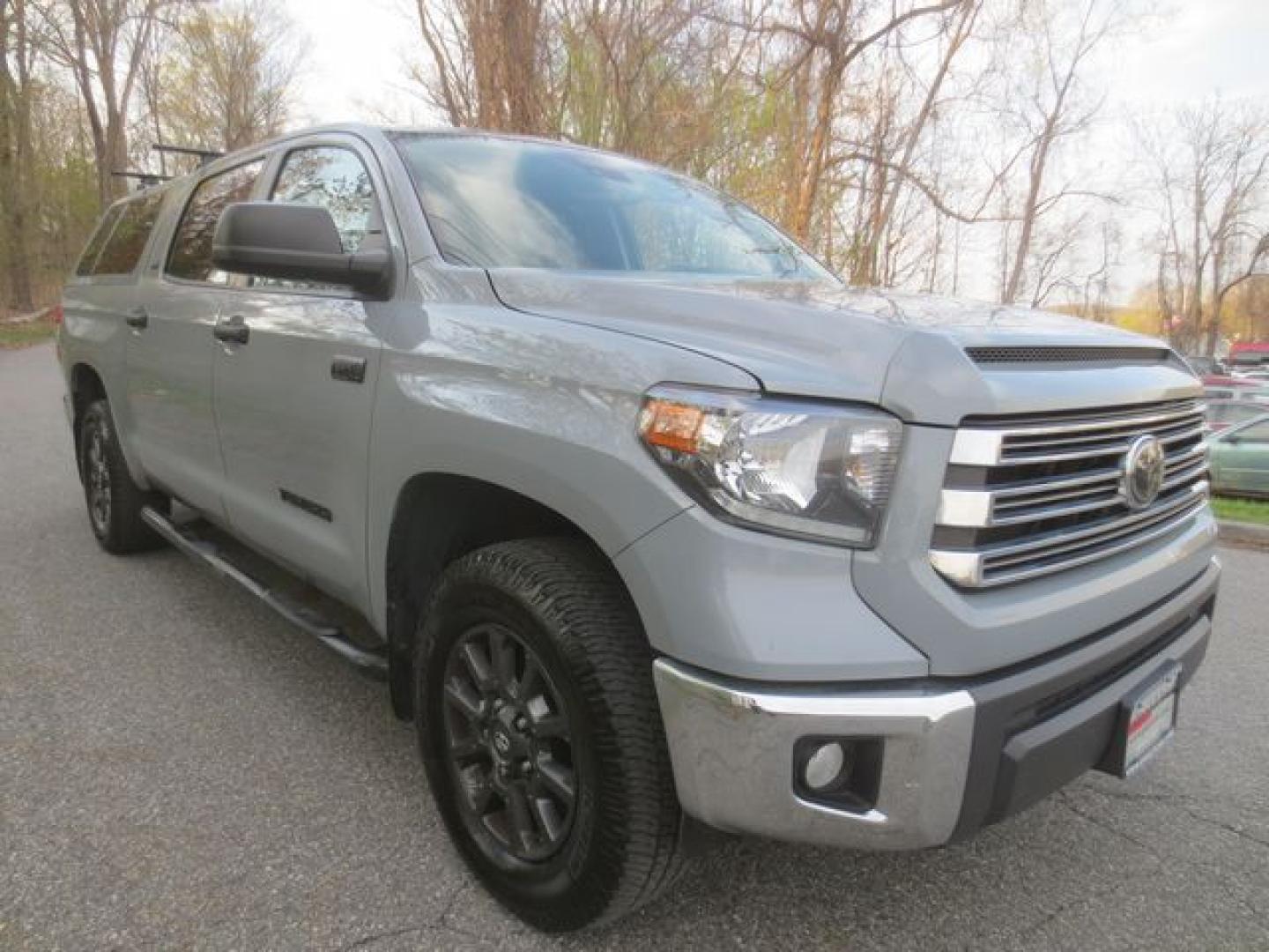 2021 Gray /Black Toyota Tundra SR5 5.7L V8 CrewMax 4WD (5TFDY5F1XMX) with an 5.7L V8 DOHC 32V engine, 6A transmission, located at 270 US Route 6, Mahopac, NY, 10541, (845) 621-0895, 41.349022, -73.755280 - Photo#1