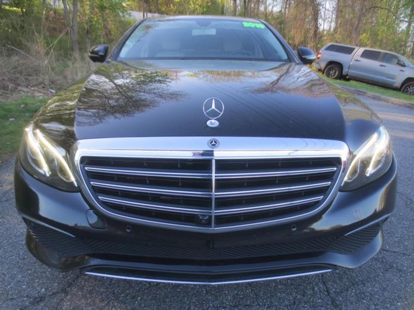 2019 Black /Tan Mercedes-Benz E-Class E300 Luxury 4MATIC Sedan (WDDZF4KB5KA) with an 2.0L L4 DOHC 16V engine, Automatic transmission, located at 270 US Route 6, Mahopac, NY, 10541, (845) 621-0895, 41.349022, -73.755280 - Photo#2