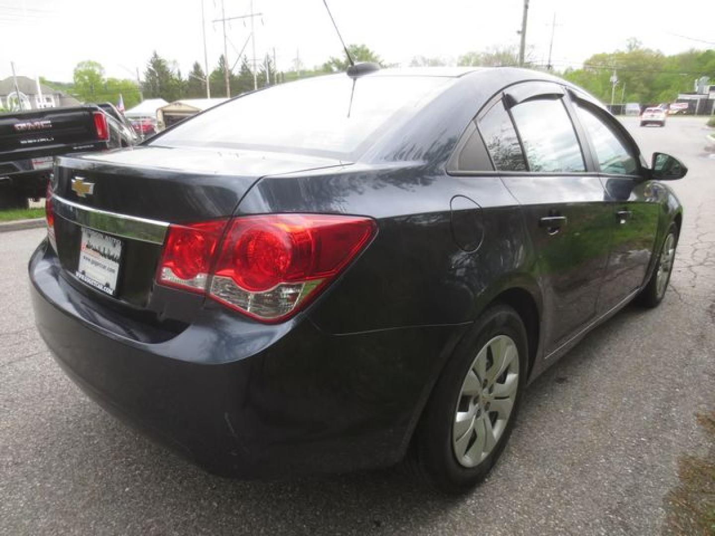 2015 Blue /Black Chevrolet Cruze LS Auto (1G1PA5SG6F7) with an 1.8L L4 DOHC 16V engine, 6-Speed Automatic transmission, located at 270 US Route 6, Mahopac, NY, 10541, (845) 621-0895, 41.349022, -73.755280 - Photo#1