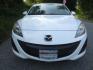 2011 White /Black Mazda MAZDA3 I Sport (JM1BL1UG4B1) with an 2.0L L4 DOHC 16V engine, Automatic transmission, located at 270 US Route 6, Mahopac, NY, 10541, (845) 621-0895, 41.349022, -73.755280 - Photo#2