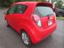 2013 Red /Gray Chevrolet Spark LS (KL8CB6S93DC) with an 1.2L L4 16V DOHC engine, 4-Speed Automatic transmission, located at 270 US Route 6, Mahopac, NY, 10541, (845) 621-0895, 41.349022, -73.755280 - Photo#4