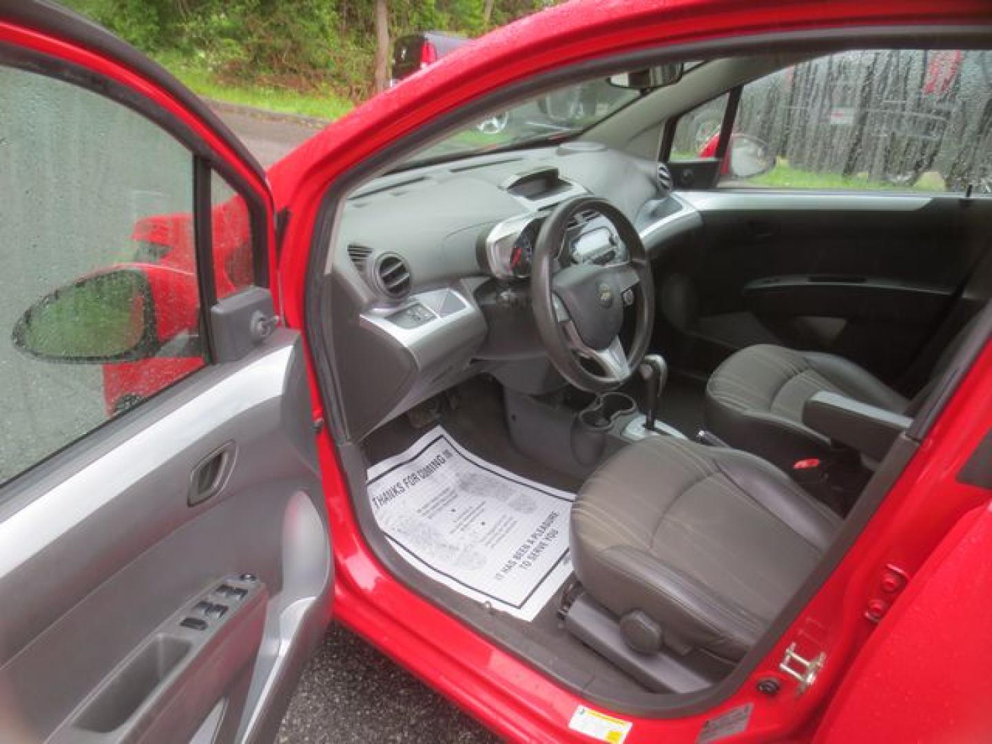 2013 Red /Gray Chevrolet Spark LS (KL8CB6S93DC) with an 1.2L L4 16V DOHC engine, 4-Speed Automatic transmission, located at 270 US Route 6, Mahopac, NY, 10541, (845) 621-0895, 41.349022, -73.755280 - Photo#6