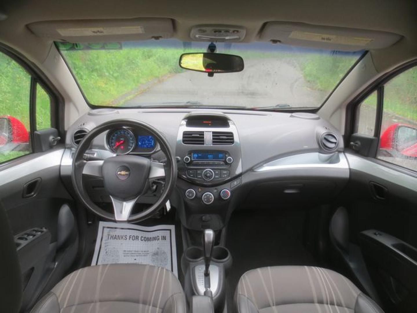 2013 Red /Gray Chevrolet Spark LS (KL8CB6S93DC) with an 1.2L L4 16V DOHC engine, 4-Speed Automatic transmission, located at 270 US Route 6, Mahopac, NY, 10541, (845) 621-0895, 41.349022, -73.755280 - Photo#7