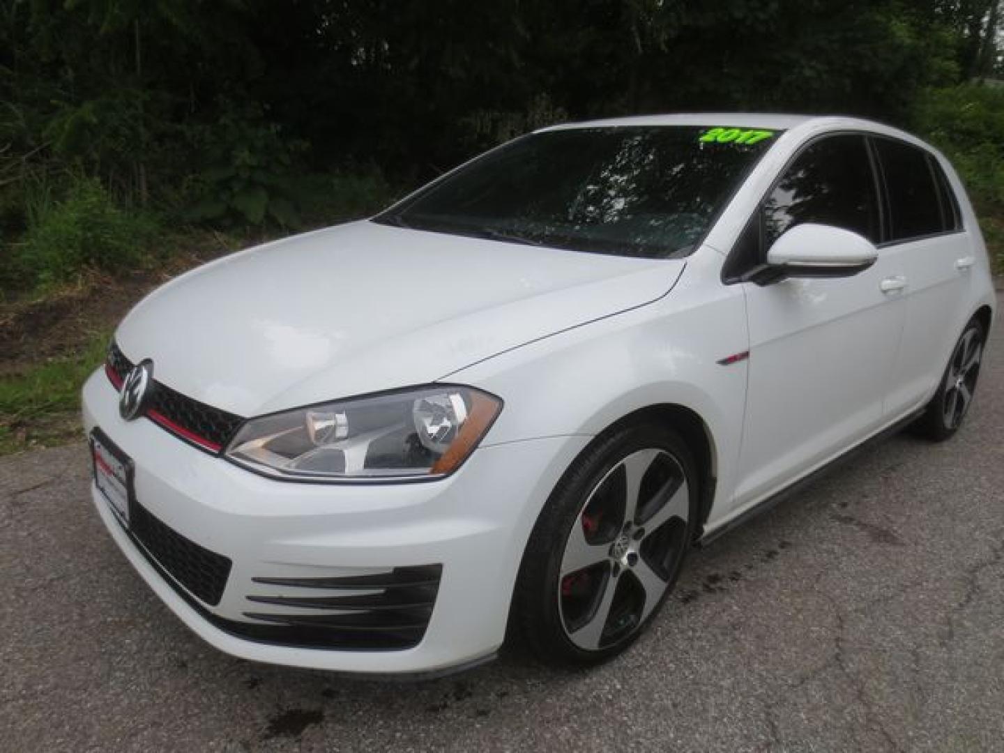 2017 White /Black Volkswagen Golf GTI S 6A (3VW4T7AU9HM) with an 2.0L L4 DOHC 16V TURBO engine, 6A transmission, located at 270 US Route 6, Mahopac, NY, 10541, (845) 621-0895, 41.349022, -73.755280 - Photo#0