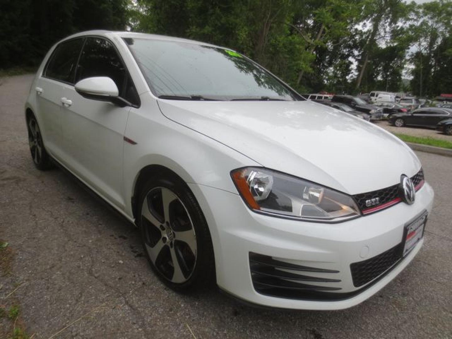 2017 White /Black Volkswagen Golf GTI S 6A (3VW4T7AU9HM) with an 2.0L L4 DOHC 16V TURBO engine, 6A transmission, located at 270 US Route 6, Mahopac, NY, 10541, (845) 621-0895, 41.349022, -73.755280 - Photo#1