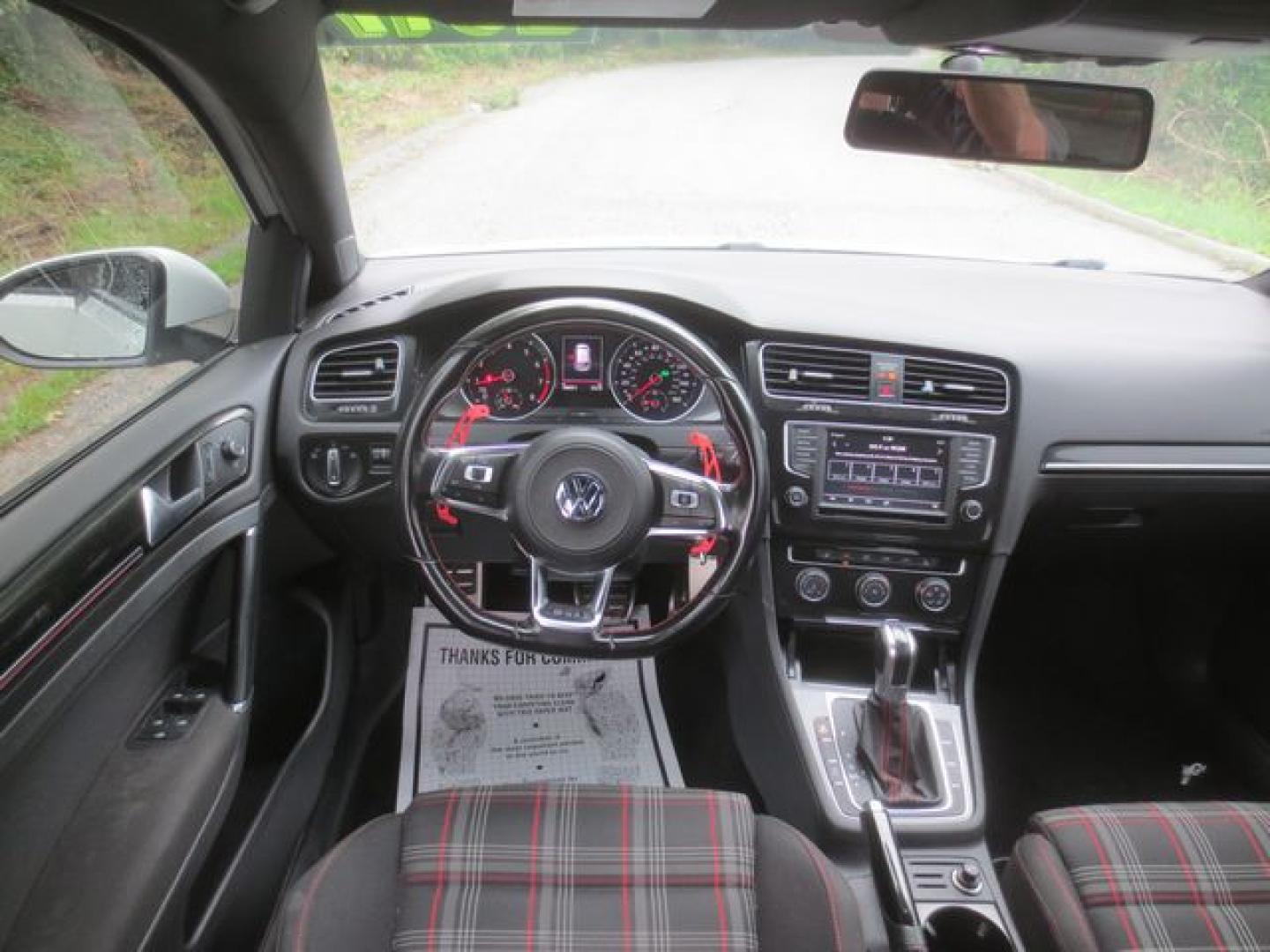 2017 White /Black Volkswagen Golf GTI S 6A (3VW4T7AU9HM) with an 2.0L L4 DOHC 16V TURBO engine, 6A transmission, located at 270 US Route 6, Mahopac, NY, 10541, (845) 621-0895, 41.349022, -73.755280 - Photo#8