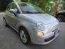 2012 Silver /Red Fiat 500 Pop (3C3CFFAR6CT) with an 1.4L L4 engine, 5 Speed Manual transmission, located at 270 US Route 6, Mahopac, NY, 10541, (845) 621-0895, 41.349022, -73.755280 - Photo#1