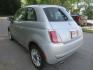2012 Silver /Red Fiat 500 Pop (3C3CFFAR6CT) with an 1.4L L4 engine, 5 Speed Manual transmission, located at 270 US Route 6, Mahopac, NY, 10541, (845) 621-0895, 41.349022, -73.755280 - Photo#4