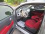 2012 Silver /Red Fiat 500 Pop (3C3CFFAR6CT) with an 1.4L L4 engine, 5 Speed Manual transmission, located at 270 US Route 6, Mahopac, NY, 10541, (845) 621-0895, 41.349022, -73.755280 - Photo#6