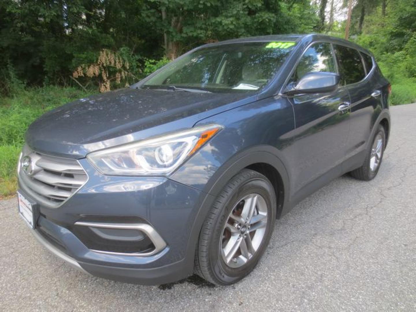 2017 Gray /Gray Hyundai Santa Fe Sport 2.4 AWD (5NMZTDLB0HH) with an 2.4L L4 DOHC 16V engine, 6A transmission, located at 270 US Route 6, Mahopac, NY, 10541, (845) 621-0895, 41.349022, -73.755280 - Photo#0