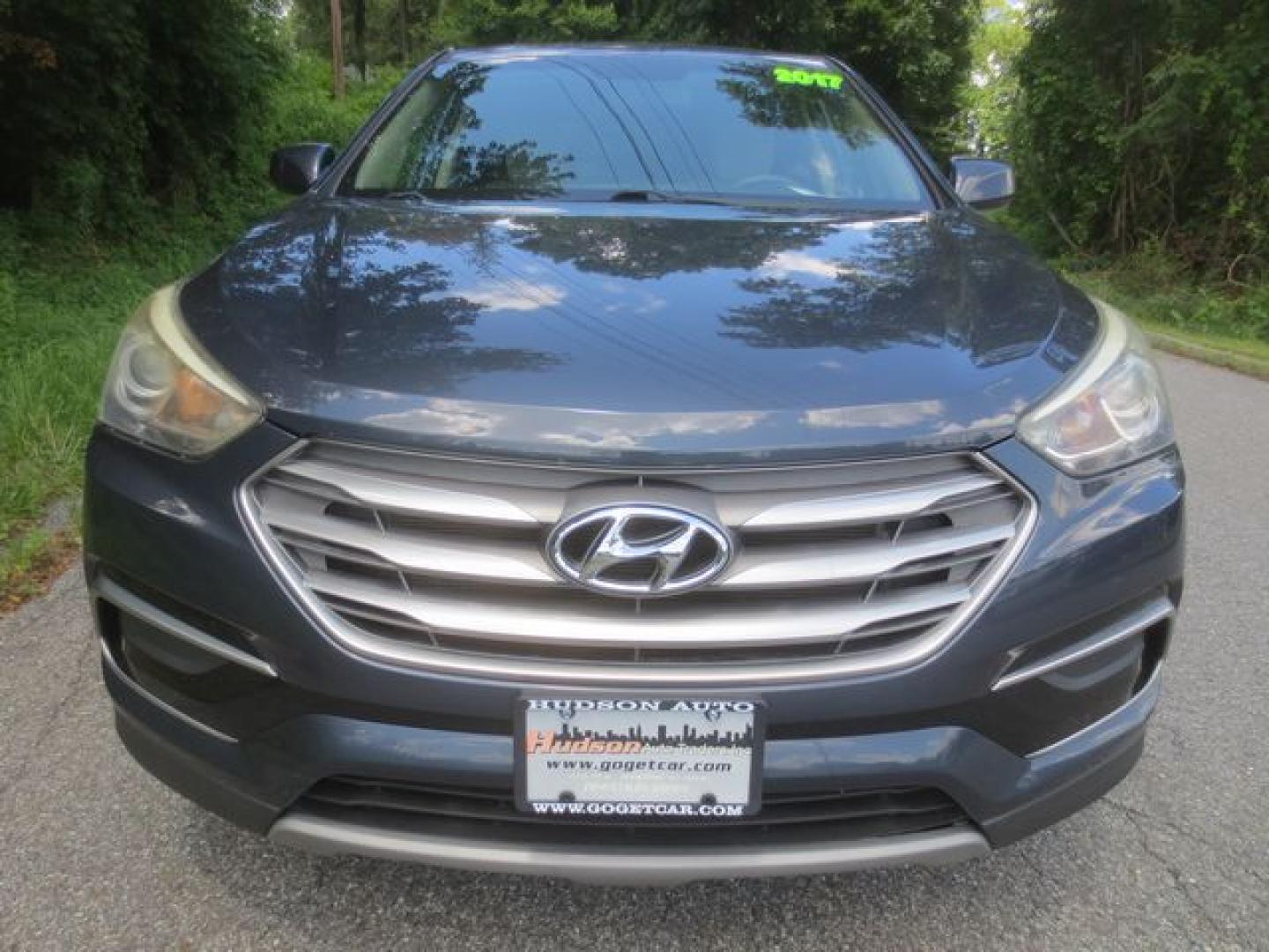 2017 Gray /Gray Hyundai Santa Fe Sport 2.4 AWD (5NMZTDLB0HH) with an 2.4L L4 DOHC 16V engine, 6A transmission, located at 270 US Route 6, Mahopac, NY, 10541, (845) 621-0895, 41.349022, -73.755280 - Photo#2