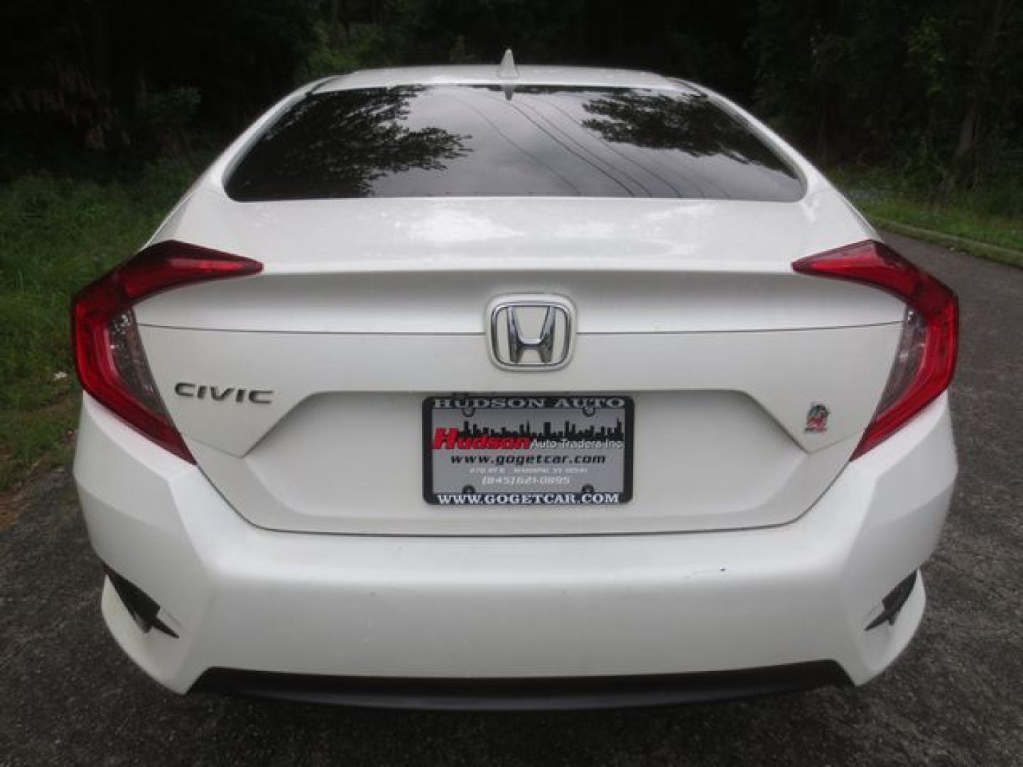2017 White /Black Honda Civic EX W/HONDA SENSING (19XFC2F73HE) with an 2.0L L4 DOHC 16V engine, Automatic transmission, located at 270 US Route 6, Mahopac, NY, 10541, (845) 621-0895, 41.349022, -73.755280 - Photo#5