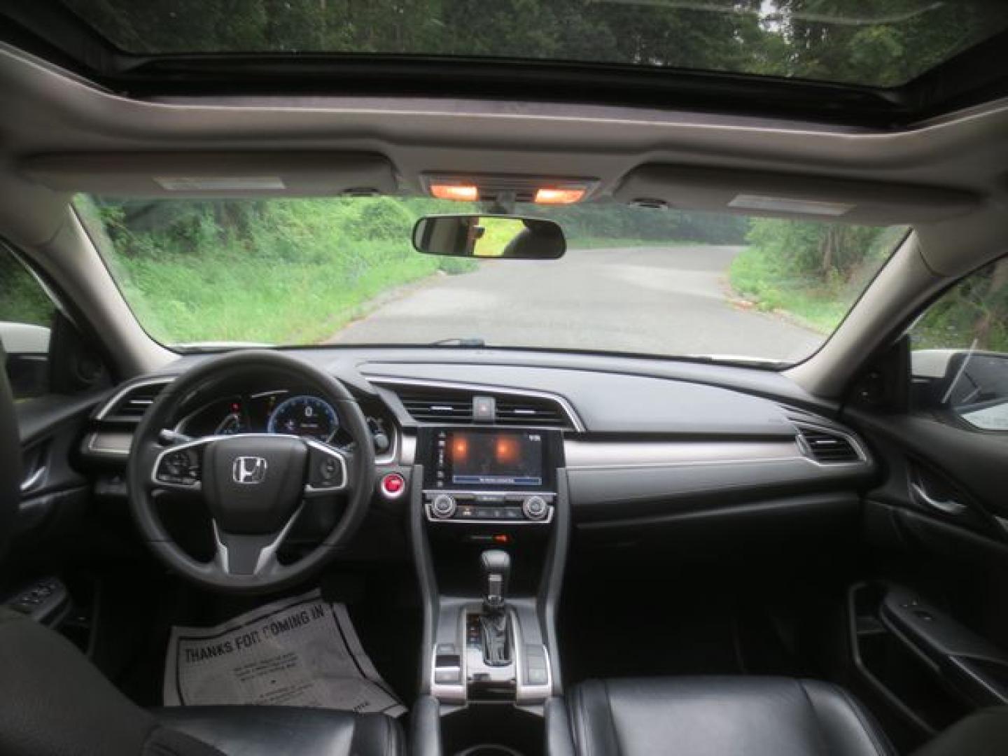 2017 White /Black Honda Civic EX W/HONDA SENSING (19XFC2F73HE) with an 2.0L L4 DOHC 16V engine, Automatic transmission, located at 270 US Route 6, Mahopac, NY, 10541, (845) 621-0895, 41.349022, -73.755280 - Photo#7