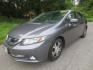 2014 Gray /Gray Honda Civic Hybrid Hybrid w/Leather (19XFB4F31EE) with an 1.3L L4 SOHC 8V HYBRID engine, Automatic transmission, located at 270 US Route 6, Mahopac, NY, 10541, (845) 621-0895, 41.349022, -73.755280 - Photo#0
