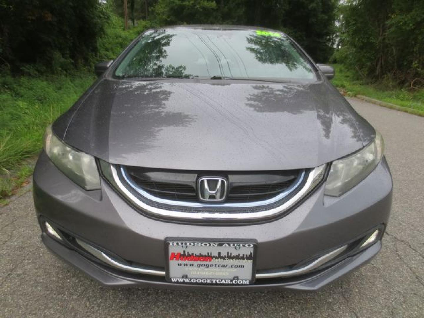 2014 Gray /Gray Honda Civic Hybrid Hybrid w/Leather (19XFB4F31EE) with an 1.3L L4 SOHC 8V HYBRID engine, Automatic transmission, located at 270 US Route 6, Mahopac, NY, 10541, (845) 621-0895, 41.349022, -73.755280 - Photo#2