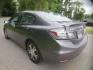 2014 Gray /Gray Honda Civic Hybrid Hybrid w/Leather (19XFB4F31EE) with an 1.3L L4 SOHC 8V HYBRID engine, Automatic transmission, located at 270 US Route 6, Mahopac, NY, 10541, (845) 621-0895, 41.349022, -73.755280 - Photo#4