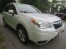 2014 White /Gray Subaru Forester 2.5i Premium (JF2SJACC4EG) with an 2.5L H4 SOHC 16V engine, 6-Speed Manual transmission, located at 270 US Route 6, Mahopac, NY, 10541, (845) 621-0895, 41.349022, -73.755280 - Photo#1