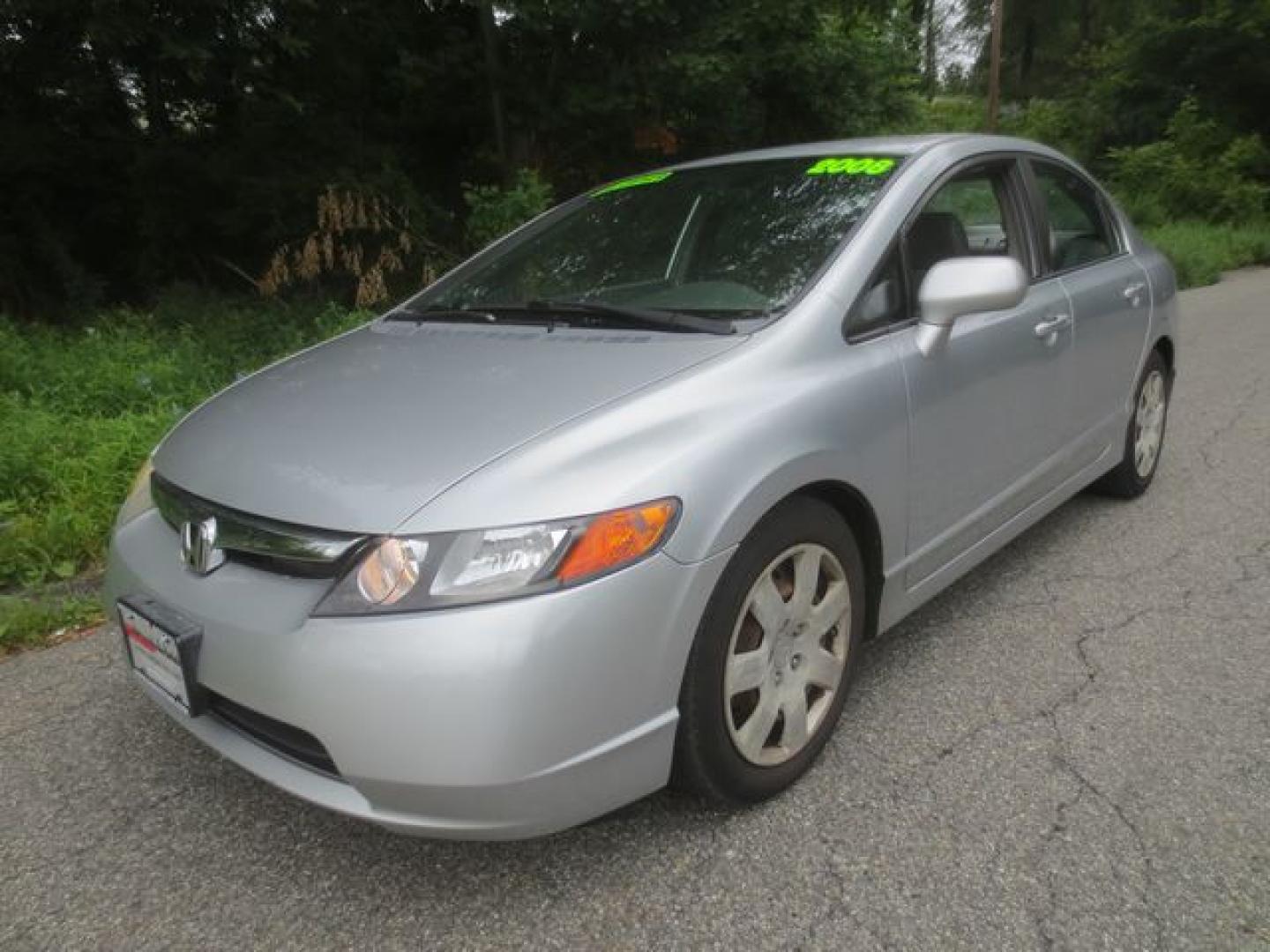 2008 Silver /Gray Honda Civic LX (2HGFA16558H) with an 1.8L L4 SOHC 16V engine, 5-Speed Automatic Overdrive transmission, located at 270 US Route 6, Mahopac, NY, 10541, (845) 621-0895, 41.349022, -73.755280 - Photo#0