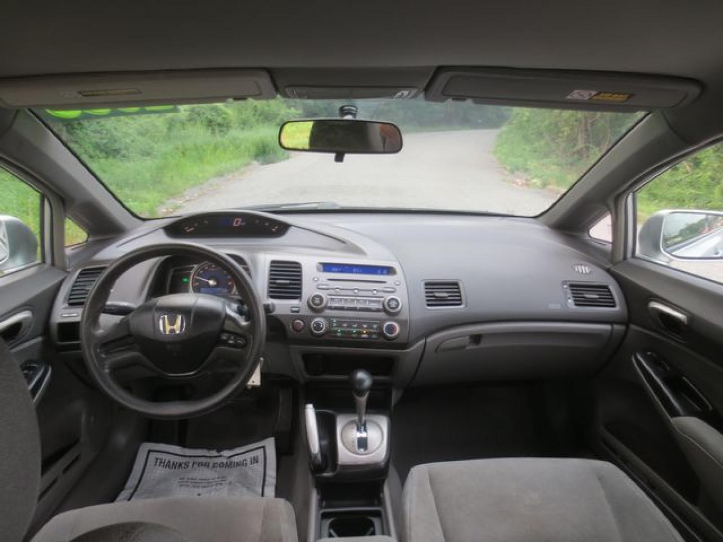 2008 Silver /Gray Honda Civic LX (2HGFA16558H) with an 1.8L L4 SOHC 16V engine, 5-Speed Automatic Overdrive transmission, located at 270 US Route 6, Mahopac, NY, 10541, (845) 621-0895, 41.349022, -73.755280 - Photo#7