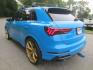 2022 Blue /Black Audi Q3 S line Premium quattro (WA1DECF34N1) with an 2.0L L4 DOHC 24V engine, 8A transmission, located at 270 US Route 6, Mahopac, NY, 10541, (845) 621-0895, 41.349022, -73.755280 - Photo#3