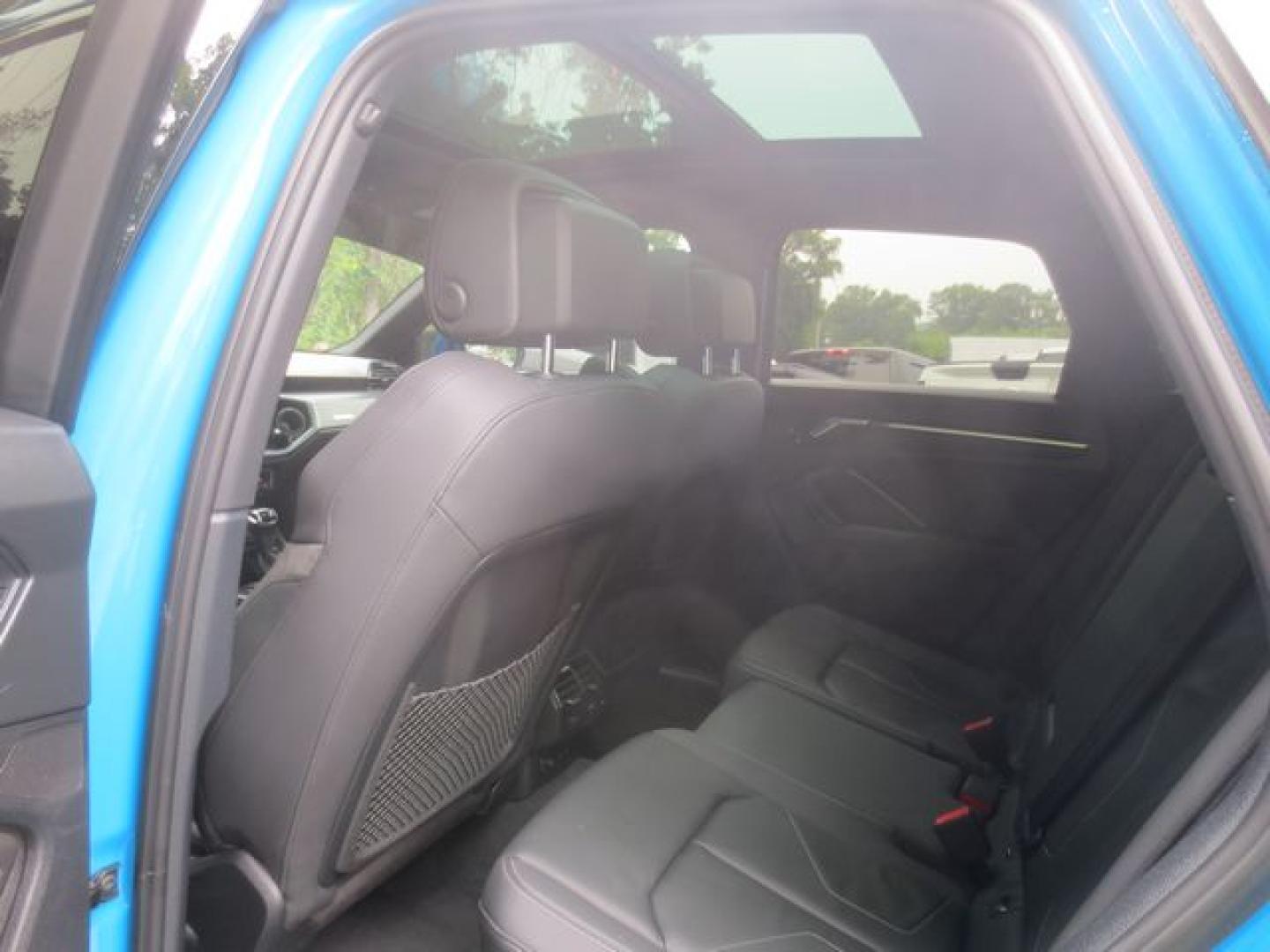 2022 Blue /Black Audi Q3 S line Premium quattro (WA1DECF34N1) with an 2.0L L4 DOHC 24V engine, 8A transmission, located at 270 US Route 6, Mahopac, NY, 10541, (845) 621-0895, 41.349022, -73.755280 - Photo#9