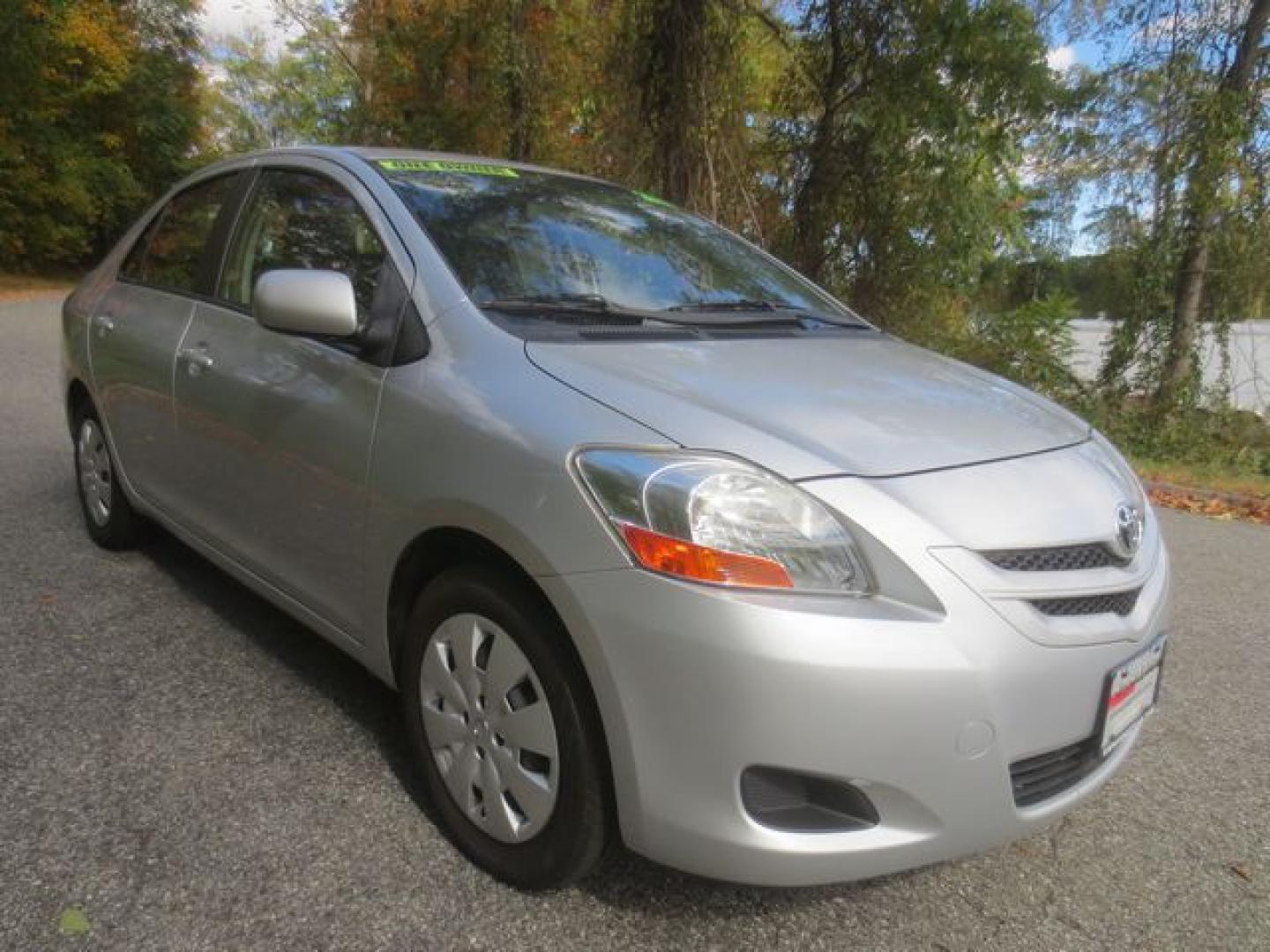 2007 Silver /Gray Toyota Yaris Sedan (JTDBT923871) with an 1.5L L4 DOHC 16V engine, 5 Speed Manual transmission, located at 270 US Route 6, Mahopac, NY, 10541, (845) 621-0895, 41.349022, -73.755280 - Photo#1
