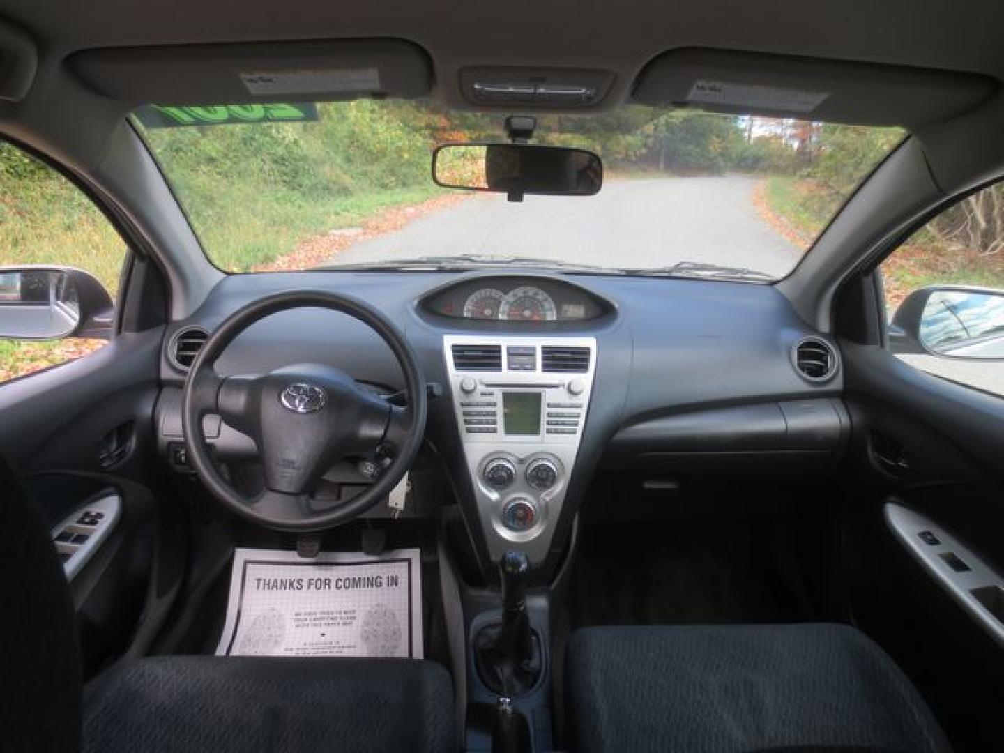 2007 Silver /Gray Toyota Yaris Sedan (JTDBT923871) with an 1.5L L4 DOHC 16V engine, 5 Speed Manual transmission, located at 270 US Route 6, Mahopac, NY, 10541, (845) 621-0895, 41.349022, -73.755280 - Photo#7