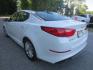 2014 White /Gray Kia Optima EX (5XXGN4A74EG) with an 2.4L L4 DOHC 16V engine, 6-Speed Automatic transmission, located at 270 US Route 6, Mahopac, NY, 10541, (845) 621-0895, 41.349022, -73.755280 - Photo#4