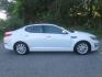 2014 White /Gray Kia Optima EX (5XXGN4A74EG) with an 2.4L L4 DOHC 16V engine, 6-Speed Automatic transmission, located at 270 US Route 6, Mahopac, NY, 10541, (845) 621-0895, 41.349022, -73.755280 - Photo#11