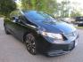 2013 Black /Black Honda Civic EX (2HGFG3B88DH) with an 2.3L L4 SOHC 16V engine, 5-Speed Automatic transmission, located at 270 US Route 6, Mahopac, NY, 10541, (845) 621-0895, 41.349022, -73.755280 - Photo#1