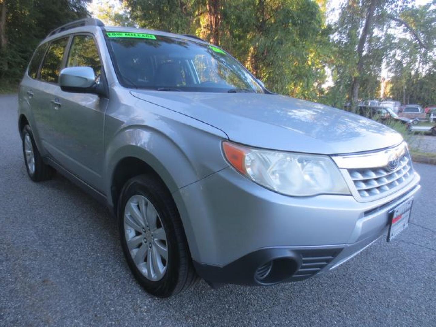 2012 Silver /Gray Subaru Forester X Premium (JF2SHADC9CH) with an 2.5L H4 SOHC 16V engine, 4-Speed Automatic transmission, located at 270 US Route 6, Mahopac, NY, 10541, (845) 621-0895, 41.349022, -73.755280 - Photo#1